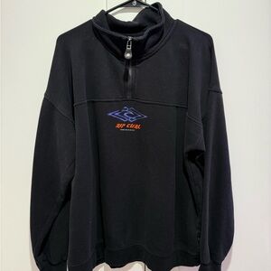 Rip Curl Black Zip-Up Men's Sweater